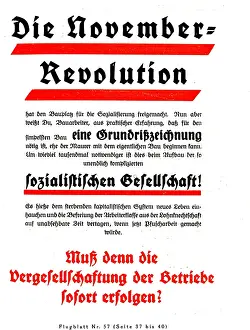 Socialistic: Germany, politics, propaganda, leaflet German