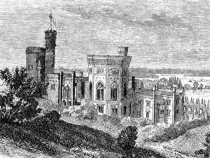 Schinkel: Germany, Potsdam, Babelsberg Castle, built 1835
