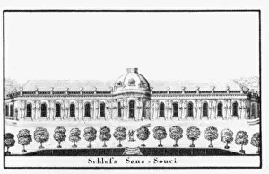 Sanssouci: Germany, Potsdam, Sanssouci, built 1744 - 1748