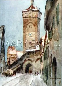 Rothenburg: GERMANY/ROTHENBURG 1930