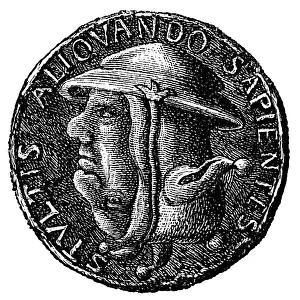 Epigraphs: Germany, satirical medal, reverse, double-face of cardinal a