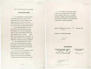 Jodl: Germany surrender document signed by Gen. Alfred