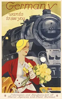 Germany travel poster