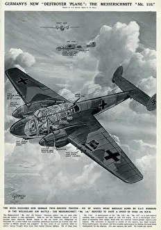 Me110: Germany's Messerschmitt ME110 by G. H. Davis