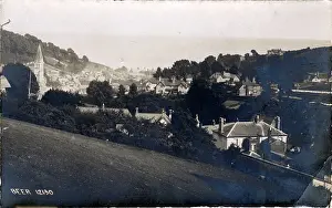 Seaton: Gerneral View of Village, Beer, England