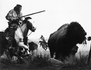 Buffaloes: GERONIMO HUNTING BUFFALO