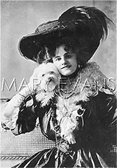 Gertie: GERTIE MILLAR/WITH DOG