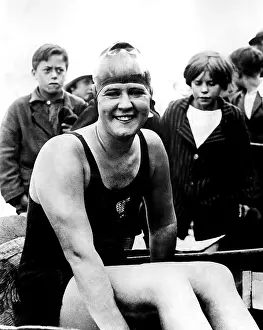 Ederle: GERTRUDE EDERLE, after breaking the record ?