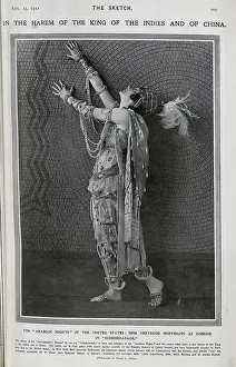 Scheherazade: Gertrude Hoffmann, dancer as Zobeide in noaeScheherazade