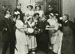 Verein: Gesindeball - servants ball in Berlin, 1933