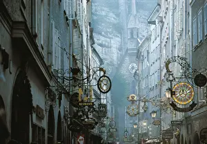 Getreidegasse: Getreidegasse in Salzburg