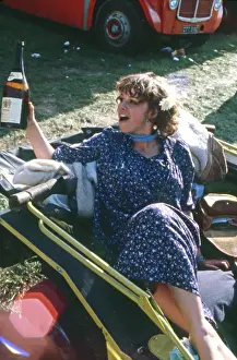 Reveller: Getting a bit tipsy on Derby Day