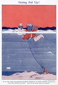 Landlady: Getting Fed Up by William Heath Robinson