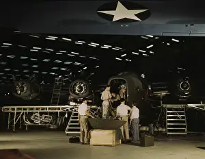 Worth: Getting a nose door ready to put on a C-87