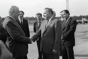 Geydar: Geydar Aliyev on visit to Vologda, 1983