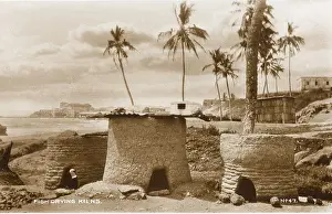 Ghanaian: Ghana - Fish Drying Kilns