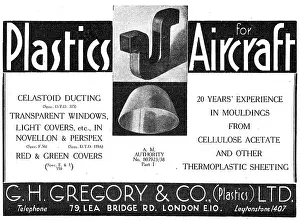 Perspex: G.H.Gregory.. Celastoid, Novellon & Perspex
