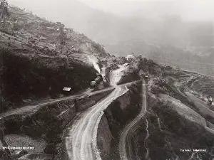 Reversing: Giabaree Reverse, reversing station, Darjeeling