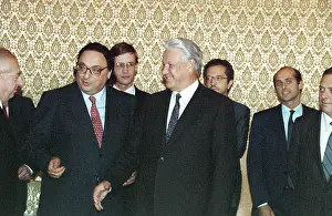 Rsfsr: Gianni De Michelis visit to RSFSR, 1991