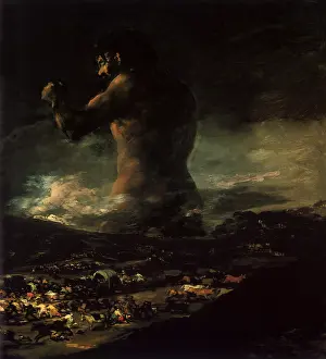Illusion: The Giant, by Goya