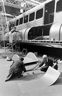 Hovercrafts: Giant hovercraft under construction, Isle of Wight