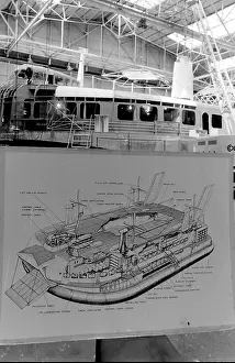 Hovercrafts: Giant hovercraft under construction, Isle of Wight