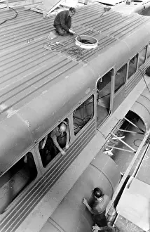 Hovercrafts: Giant hovercraft under construction, Isle of Wight