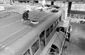 Hovercrafts: Giant hovercraft under construction, Isle of Wight