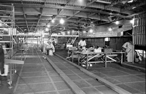 Hovercrafts: Giant hovercraft under construction, Isle of Wight