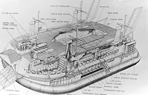 Hovercrafts: Giant hovercraft under construction, Isle of Wight