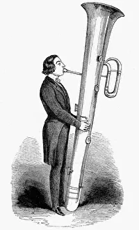 Prospero: Giant ophicleide played, 1843
