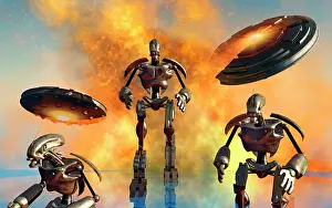 Destroy: A giant robot force on the attack