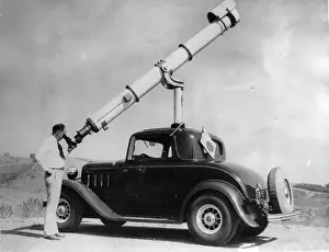 Whittier: A giant telescope - built on an automobile