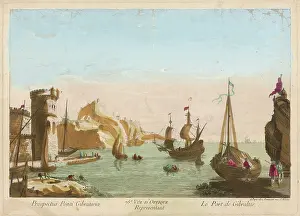 Grosvenor Prints: GIBRALTAR HARBOUR