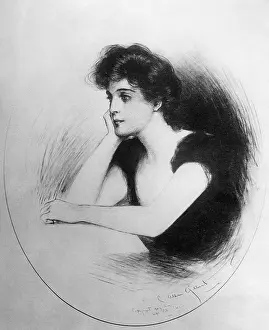 Personified: Gibson Girl, 1929