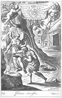 Reuben Luke Collection: Gideon's sacrifice