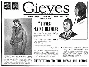 Gieves: Gieves Flying Helmets - Models No1 & No 2