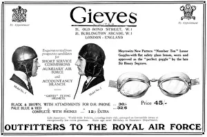 Gieves: Gieves RAF Uniforms & Flying Kit 1931