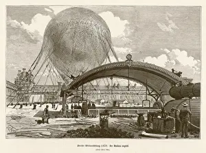 Giffard: Giffard's Balloon - 1878