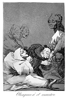 Begging: A gift for the master Artist: Francisco Goya