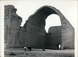 Widest: Gigantic arch at Ctesiphon, Iraq