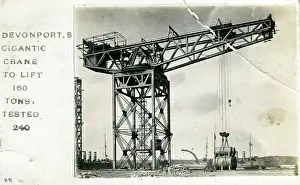 Tons: Gigantic Crane, Devonport, Devon