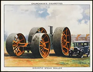 Embankments: GIGANTIC STEAM ROLLER