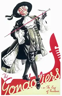 Terry Parker Collection (iln): Gilbert and Sullivan theatre poster