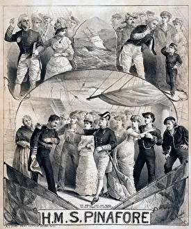 Schwenck: Gilbert & Sullivan's comic operetta, H.M.S. ?