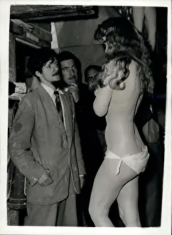 Guineas: Gilbert Watt, sculptor, with Brigitte Bardot nude study