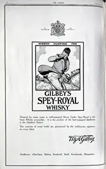 Spey: Gilbey's spey-royal whiskey