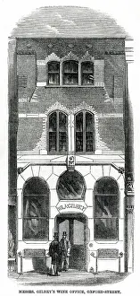 Gilbey: Gilbey's wine office 1861