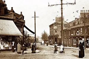 Gilda: Gilda Brook Road, Eccles, early 1900s