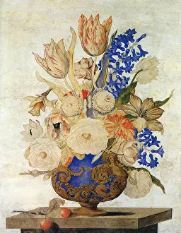 Embossed: Gilded and Embossed Vase